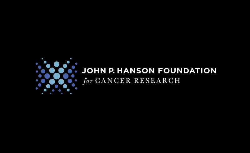 John P. Hanson Foundation for Cancer Research Logos